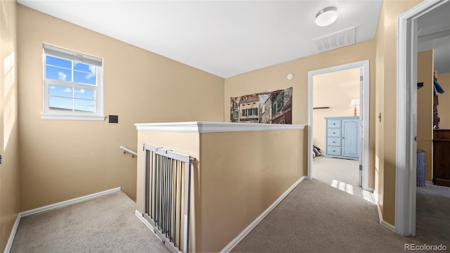 80 Cliff View Cir, Parachute, CO 81635 - hall featuring an upstairs landing and carpet