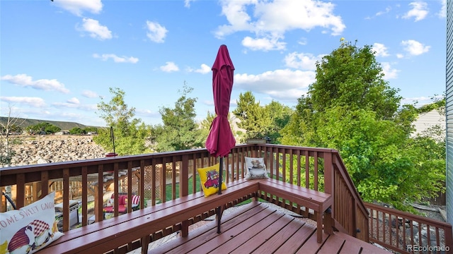 80 Cliff View Cir, Parachute, CO 81635 - view of deck