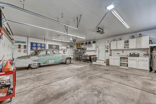 55610 E 40th Ave, Strasburg, CO 80136 - garage with a garage door opener