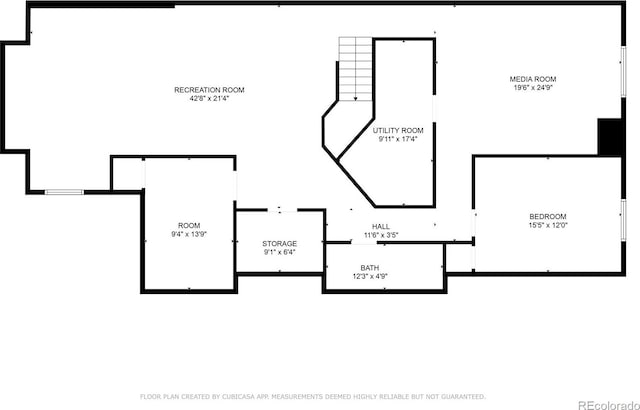 55610 E 40th Ave, Strasburg, CO 80136 - view of property floor plan