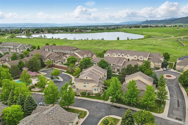 12919 W Burgundy Dr, Littleton, CO 80127 - aerial view of residential area with a nearby body of water