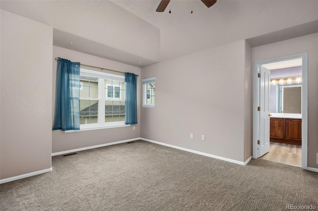 12919 W Burgundy Dr, Littleton, CO 80127 - unfurnished room with light carpet and a ceiling fan