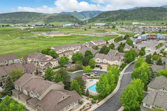 12919 W Burgundy Dr, Littleton, CO 80127 - drone / aerial view of a mountain backdrop