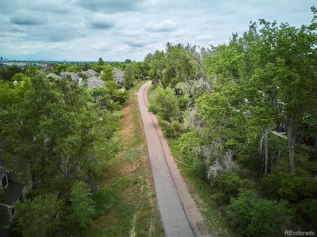 1441 S Ulster St, Denver, CO 80231 - aerial overview of property's location