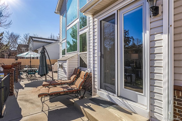 view of patio / terrace