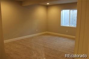 15305 W 93rd Ave, Arvada, CO 80007 - carpeted empty room featuring baseboards and recessed lighting
