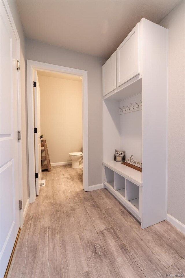 2640 Brookstone Dr Unit B, Milliken, CO 80543 - mudroom with light wood-style flooring