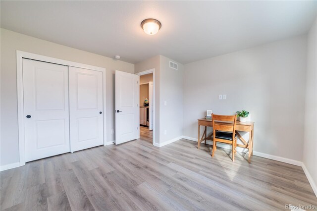 2640 Brookstone Dr Unit B, Milliken, CO 80543 - office area with light wood-type flooring