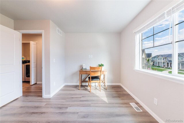 2640 Brookstone Dr Unit B, Milliken, CO 80543 - office space featuring plenty of natural light and light wood-type flooring
