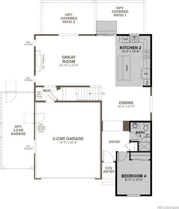 5225 Brangus Dr, Windsor, CO 80528 - view of home floor plan