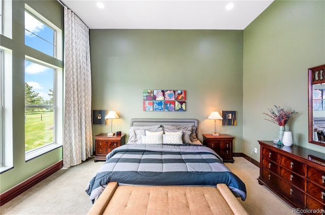 10243 Spring Green Dr, Englewood, CO 80112 - bedroom with carpet flooring and recessed lighting