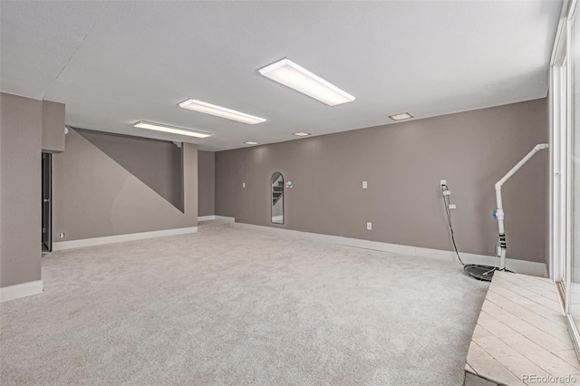4808 S Ward Way, Morrison, CO 80465 - basement featuring carpet floors and baseboards