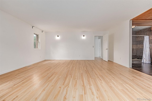 4808 S Ward Way, Morrison, CO 80465 - spare room with light wood-style floors and baseboards