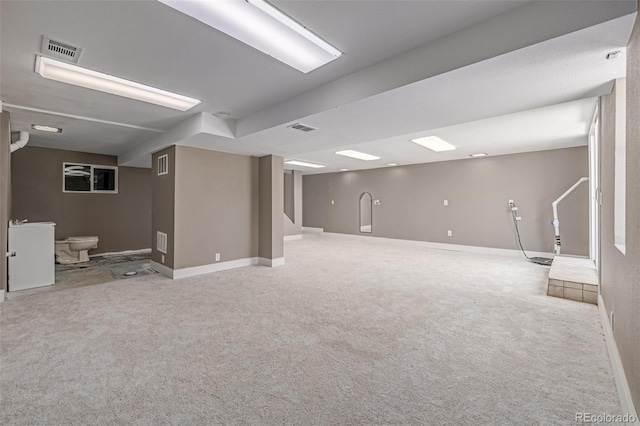 4808 S Ward Way, Morrison, CO 80465 - finished basement featuring carpet floors and baseboards