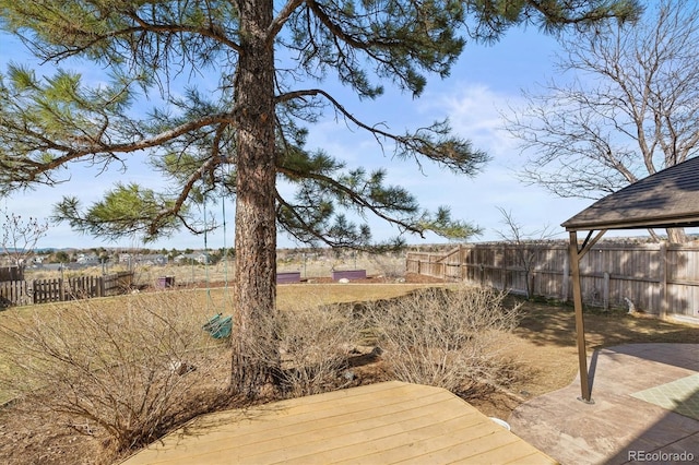 8815 W Quarto Cir, Littleton, CO 80128 - wooden deck with fence and a gazebo