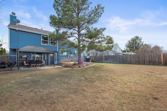 8815 W Quarto Cir, Littleton, CO 80128 - view of yard featuring a gazebo and a patio