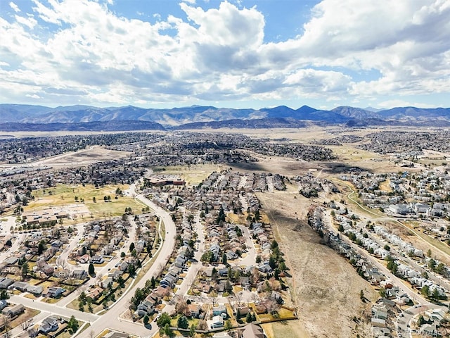 8815 W Quarto Cir, Littleton, CO 80128 - bird's eye view of a mountainous background