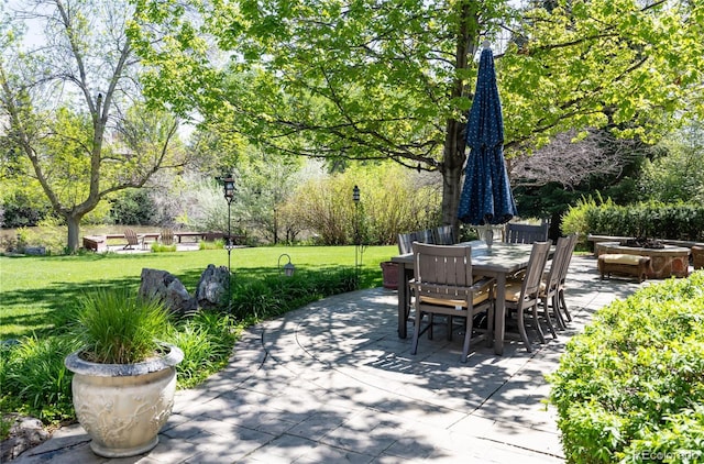 4483 W Cottonwood Pl, Littleton, CO 80123 - view of patio featuring outdoor dining space