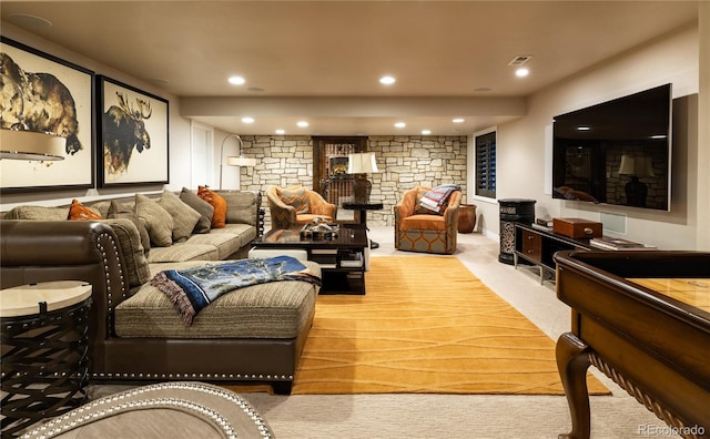 4483 W Cottonwood Pl, Littleton, CO 80123 - living area with carpet