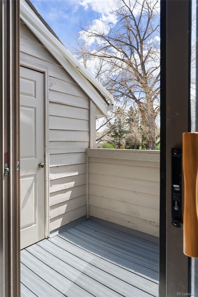 view of deck