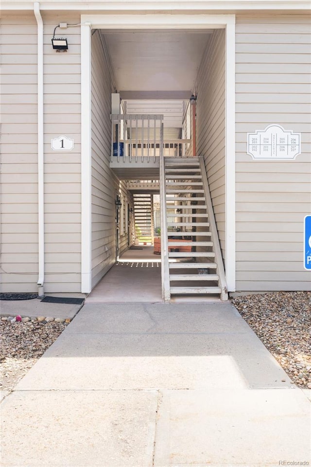 view of property entrance