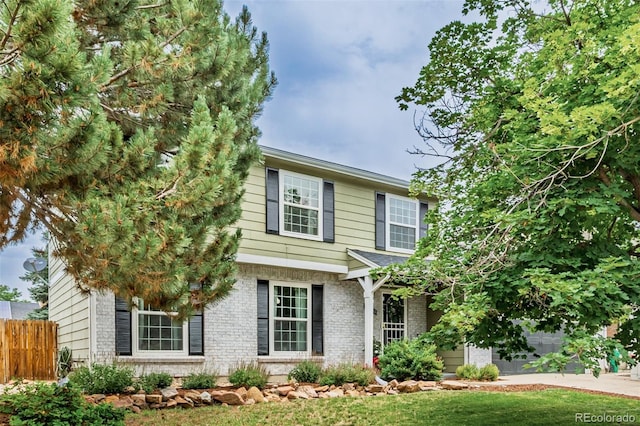 16051 E Alabama Dr, Aurora, CO 80017 - view of front of property with brick siding