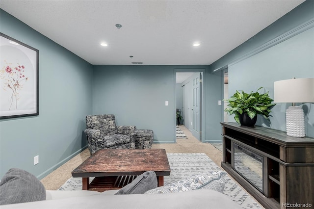 16051 E Alabama Dr, Aurora, CO 80017 - sitting room featuring carpet and recessed lighting