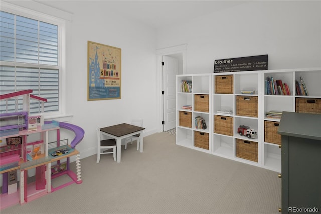 6288 N Dallas St, Denver, CO 80238 - game room featuring carpet and baseboards