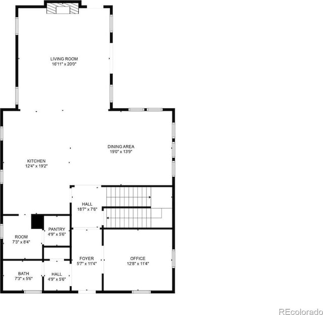 6288 N Dallas St, Denver, CO 80238 - view of home floor plan