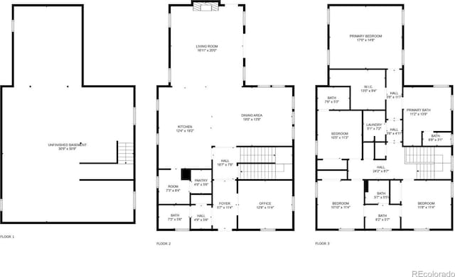 6288 N Dallas St, Denver, CO 80238 - view of property floor plan