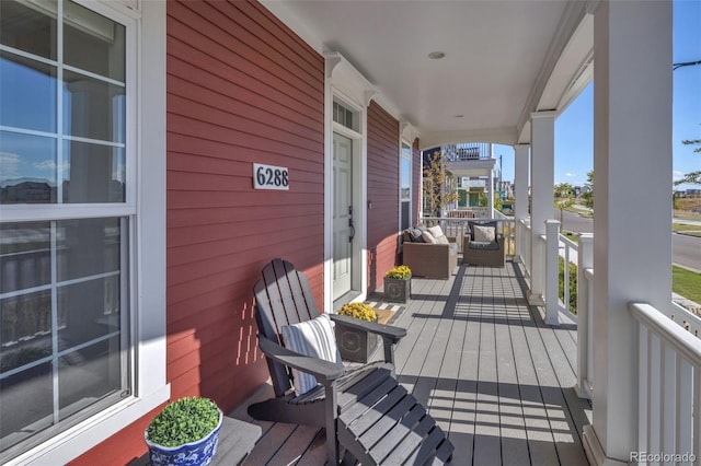 6288 N Dallas St, Denver, CO 80238 - view of wooden porch