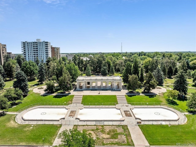 1401 N Franklin St Unit 1, Denver, CO 80218 - bird's eye view