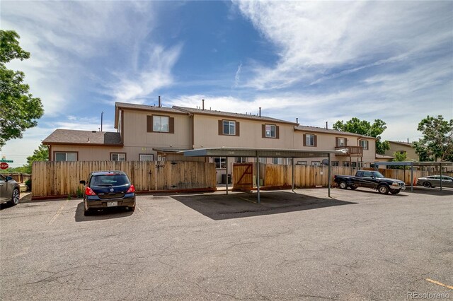 2642 Devonshire Ct, Denver, CO 80229 - view of partially covered parking lot