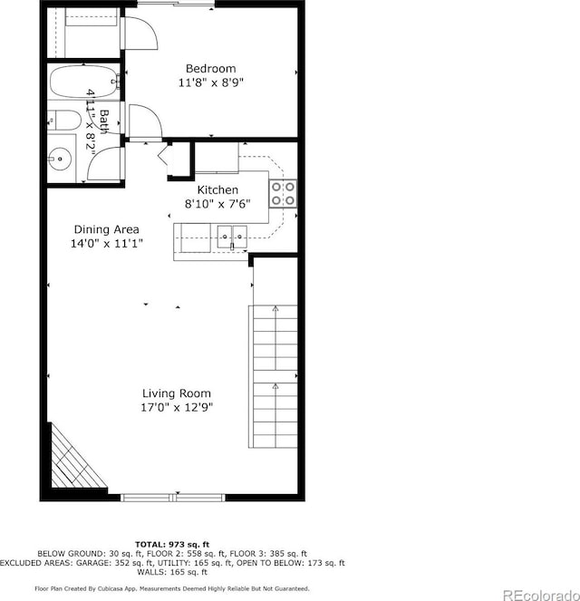 2973 W 81st Ave Unit D, Westminster, CO 80031 - view of home floor plan
