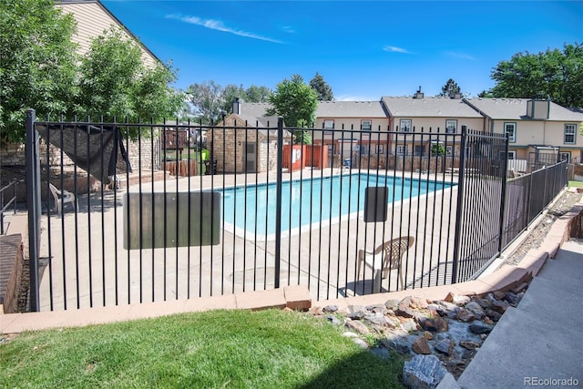 2973 W 81st Ave Unit D, Westminster, CO 80031 - community pool featuring a residential view and a patio area
