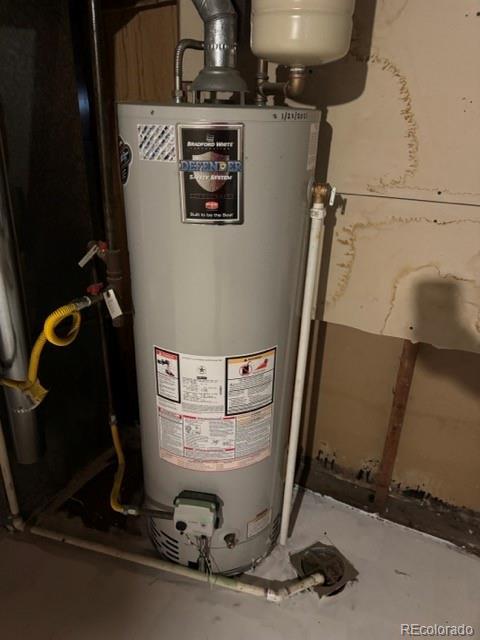 8250 Ralph Ln, Denver, CO 80221 - utility room with water heater