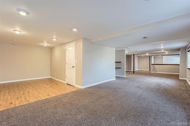 22436 E Maplewood Pl, Aurora, CO 80015 - finished basement featuring carpet floors and baseboards