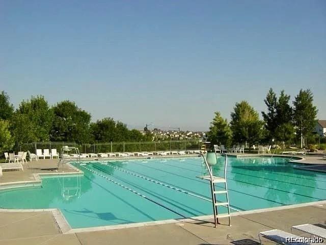 view of pool