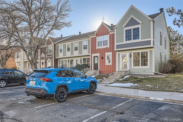 view of townhome / multi-family property