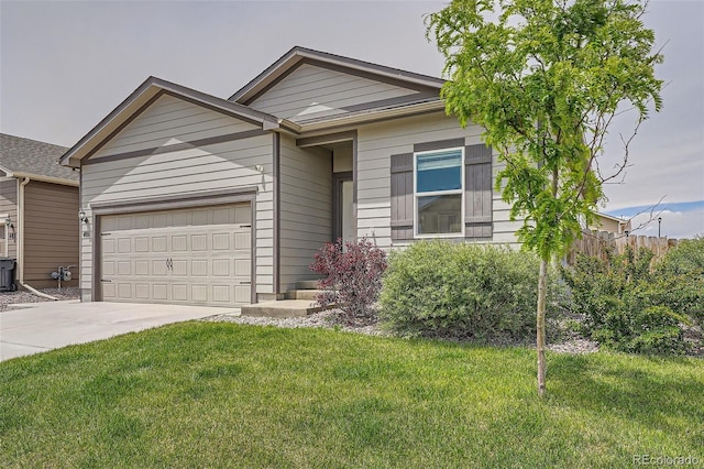 401 Quincy Rr Ave, Keenesburg, CO 80643 - single story home featuring driveway, a front yard, and an attached garage
