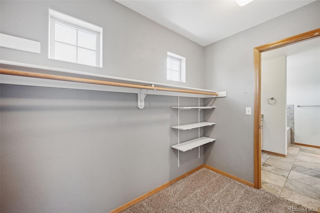 2541 Hot Springs Ct, Colorado Springs, CO 80919 - walk in closet featuring carpet flooring