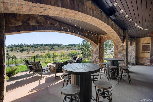 view of patio / terrace