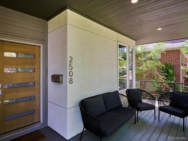 2508 S Pennsylvania St, Denver, CO 80210 - view of wooden deck
