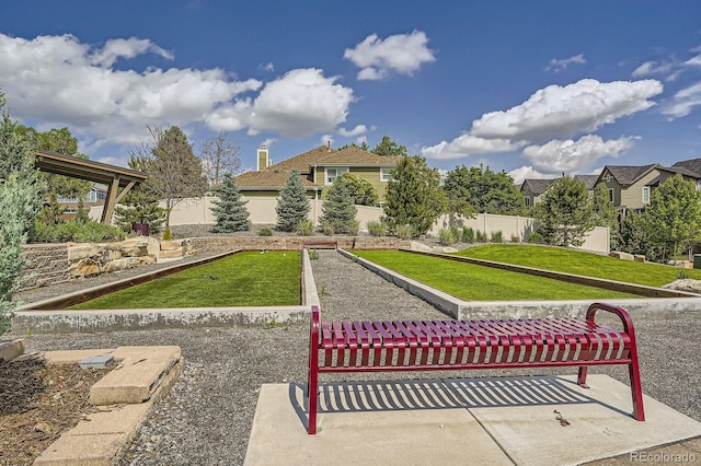 8917 Yates Dr, Westminster, CO 80031 - view of yard with a bocce ball area and a residential view