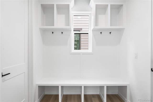 8850 Moonshimmer Trl, Littleton, CO 80125 - mudroom with wood finished floors