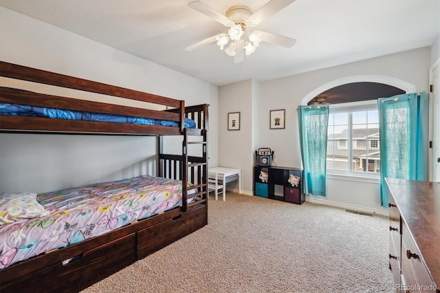 9478 Burgundy Cir, Highlands Ranch, CO 80126 - bedroom featuring carpet and ceiling fan