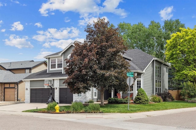 9478 Burgundy Cir, Highlands Ranch, CO 80126 - view of front of house featuring driveway