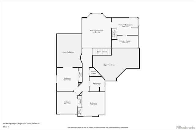 9478 Burgundy Cir, Highlands Ranch, CO 80126 - view of room layout