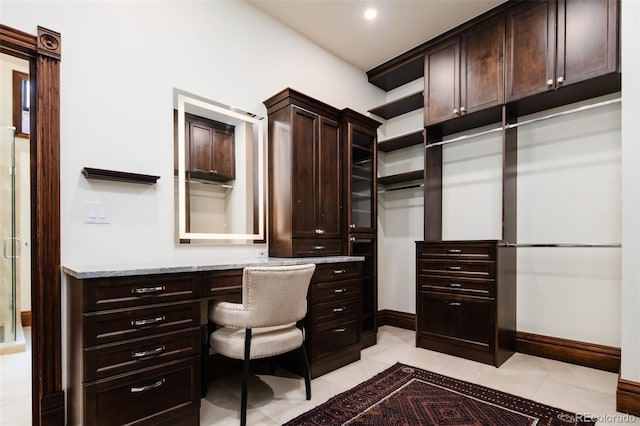 2409 E Cedar Ave, Denver, CO 80209 - spacious closet featuring built in study area