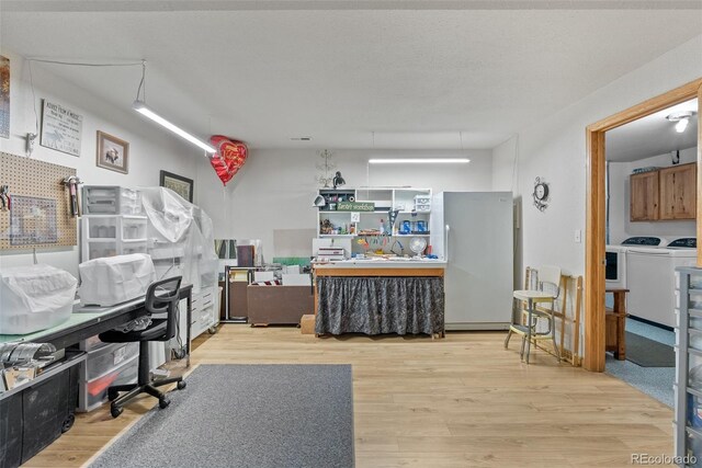 2230 County Road 72, Bailey, CO 80421 - office space featuring independent washer and dryer and wood finished floors
